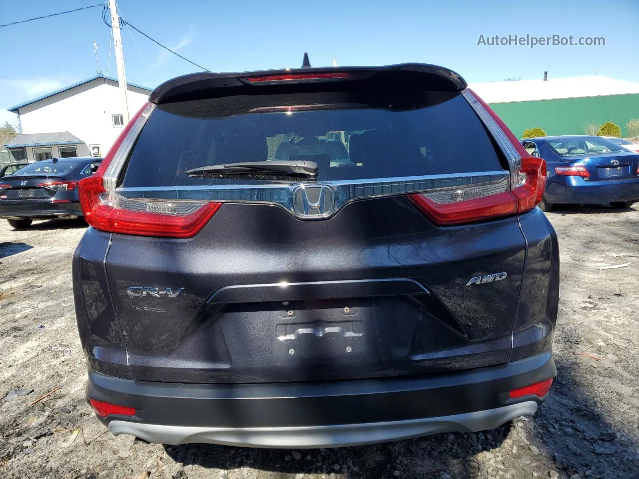 2018 Honda Cr-v Ex Black vin: 7FARW2H5XJE045455