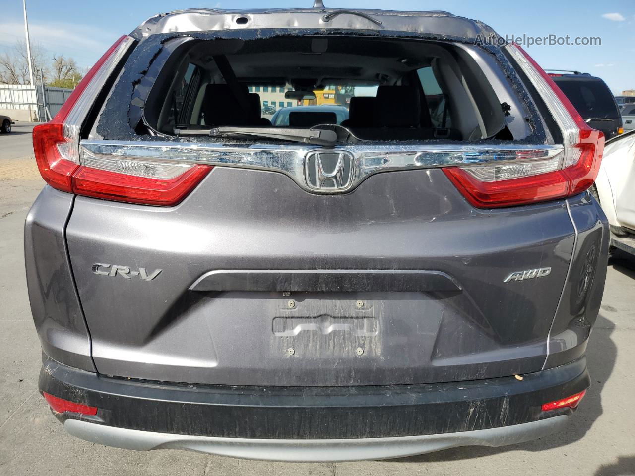 2018 Honda Cr-v Ex Угольный vin: 7FARW2H5XJE052003