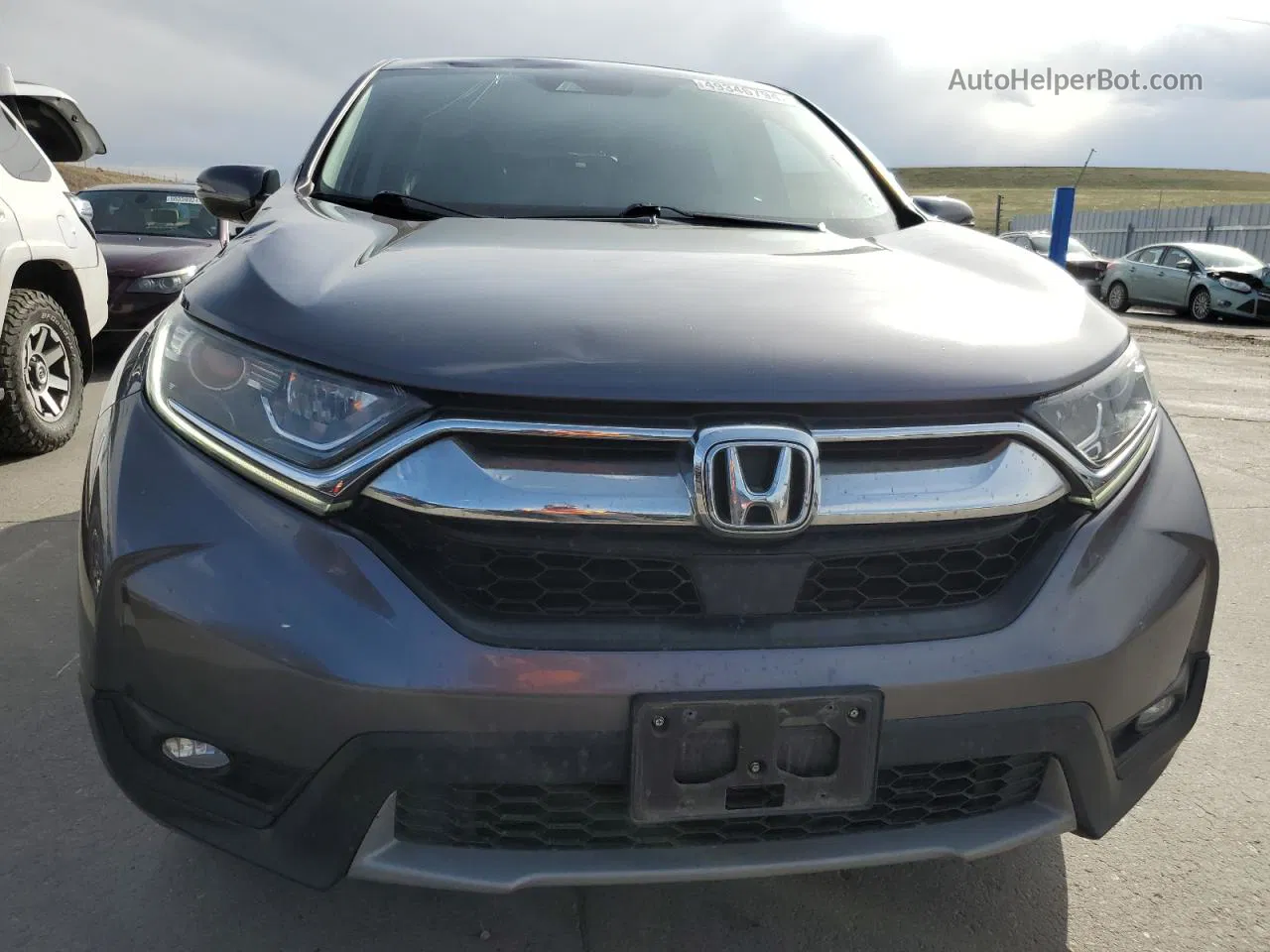 2018 Honda Cr-v Ex Charcoal vin: 7FARW2H5XJE052003