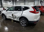 2019 Honda Cr-v Ex White vin: 7FARW2H5XKE016507