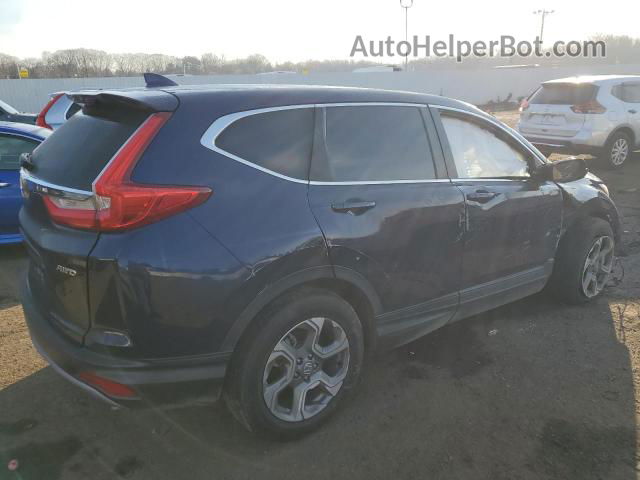 2019 Honda Cr-v Ex Blue vin: 7FARW2H5XKE036739