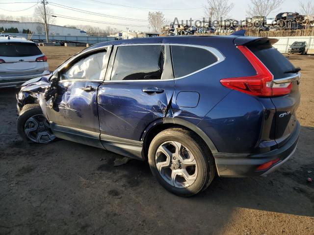 2019 Honda Cr-v Ex Blue vin: 7FARW2H5XKE036739