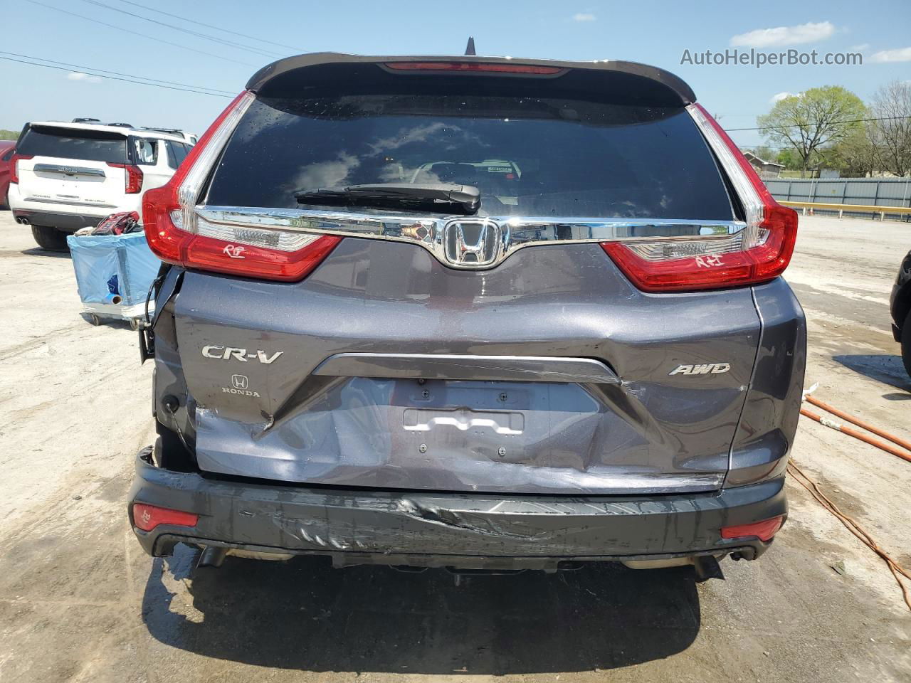 2018 Honda Cr-v Exl Gray vin: 7FARW2H80JE004780