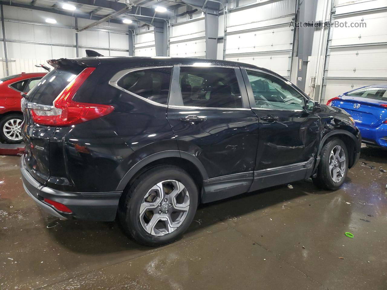 2019 Honda Cr-v Exl Black vin: 7FARW2H80KE019412