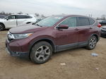 2018 Honda Cr-v Exl Maroon vin: 7FARW2H81JE010216