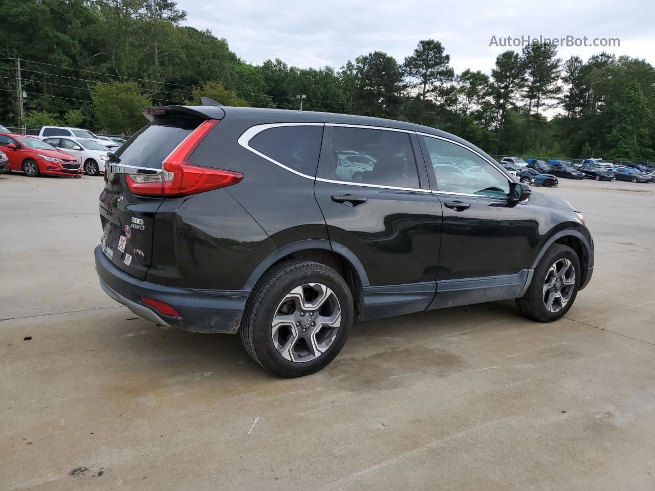 2018 Honda Cr-v Exl Black vin: 7FARW2H81JE018509