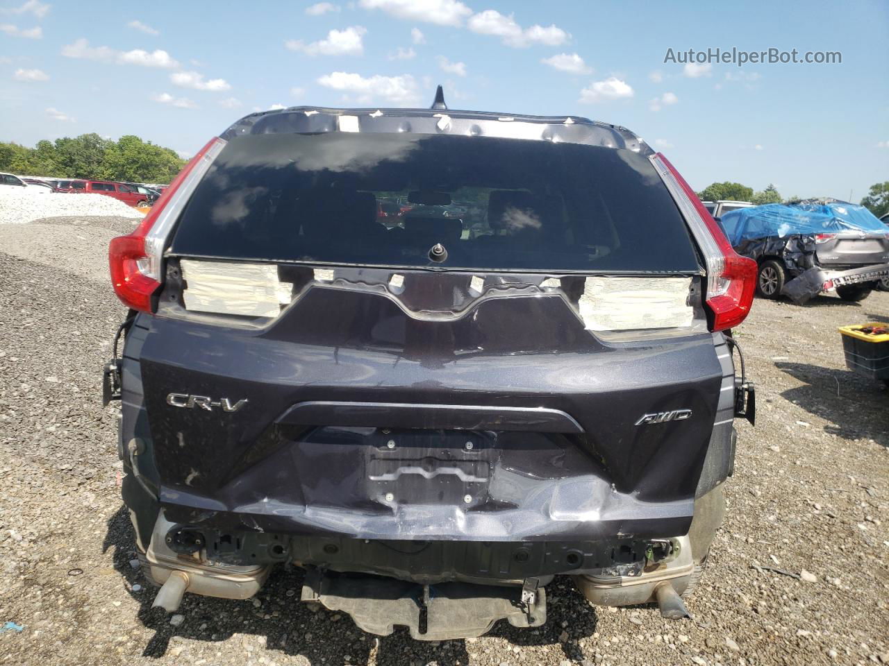 2018 Honda Cr-v Exl Gray vin: 7FARW2H81JE025993