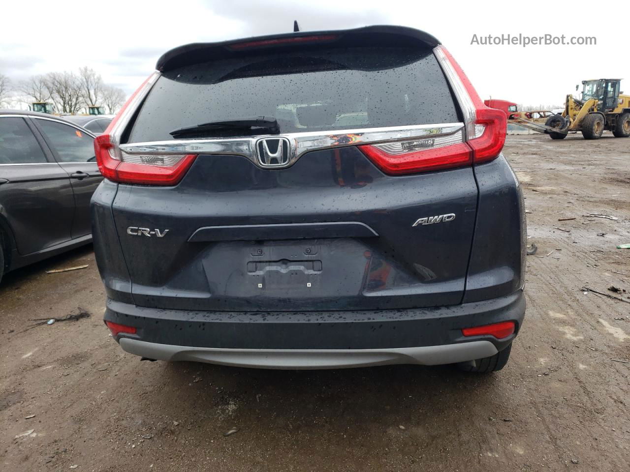 2018 Honda Cr-v Exl Угольный vin: 7FARW2H81JE051624