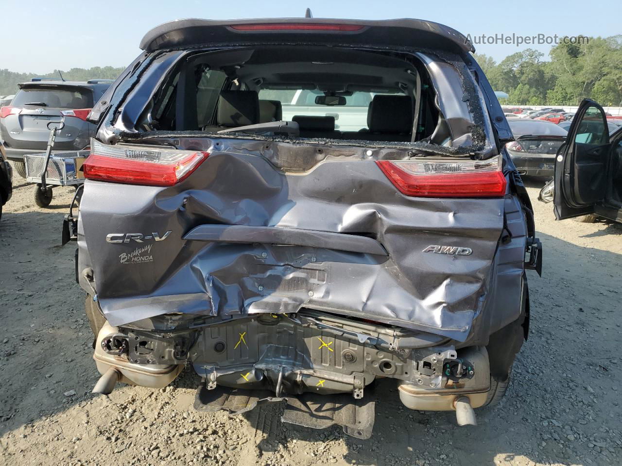 2019 Honda Cr-v Exl Charcoal vin: 7FARW2H81KE042911