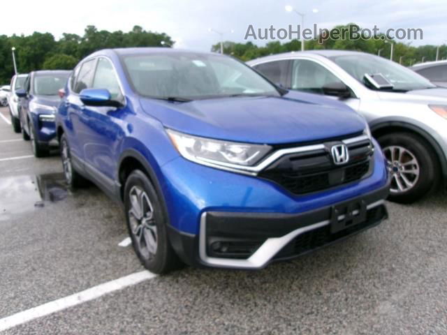 2020 Honda Cr-v Ex-l Синий vin: 7FARW2H81LE013832