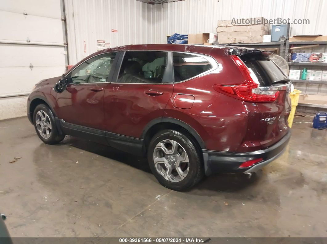 2018 Honda Cr-v Ex-l/ex-l Navi Red vin: 7FARW2H82JE098838