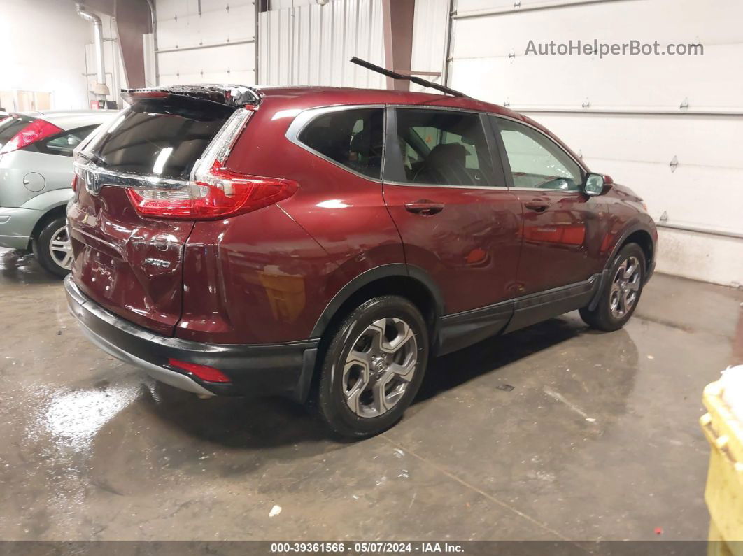 2018 Honda Cr-v Ex-l/ex-l Navi Red vin: 7FARW2H82JE098838