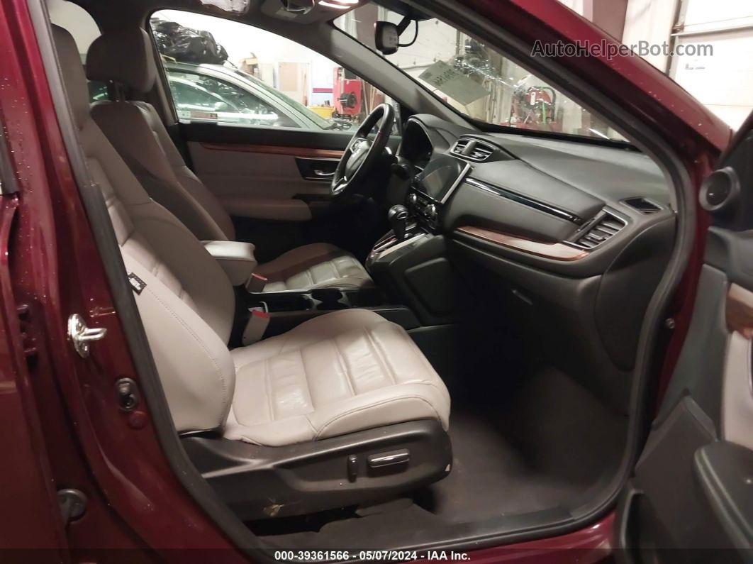 2018 Honda Cr-v Ex-l/ex-l Navi Red vin: 7FARW2H82JE098838