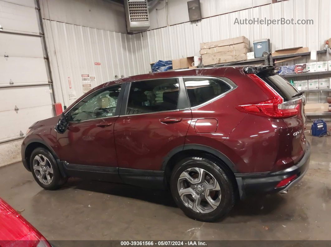 2018 Honda Cr-v Ex-l/ex-l Navi Red vin: 7FARW2H82JE098838