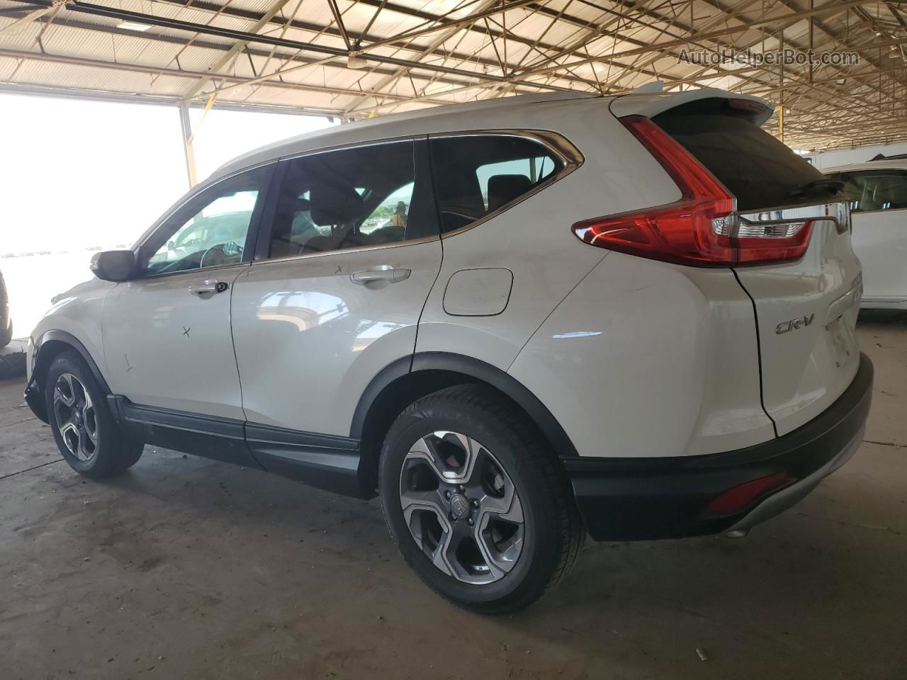 2019 Honda Cr-v Exl White vin: 7FARW2H82KE015846