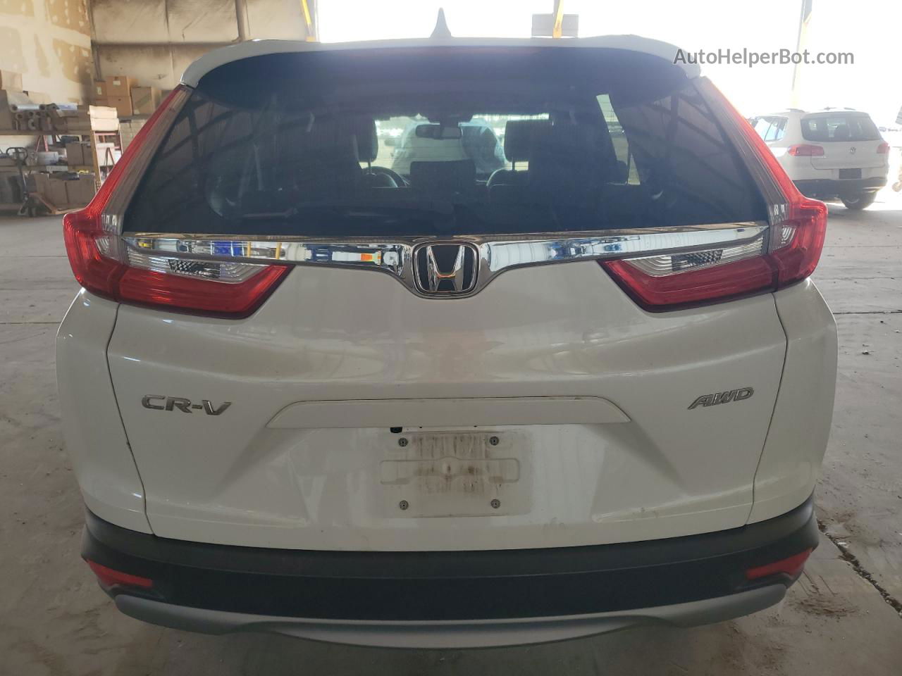 2019 Honda Cr-v Exl White vin: 7FARW2H82KE015846