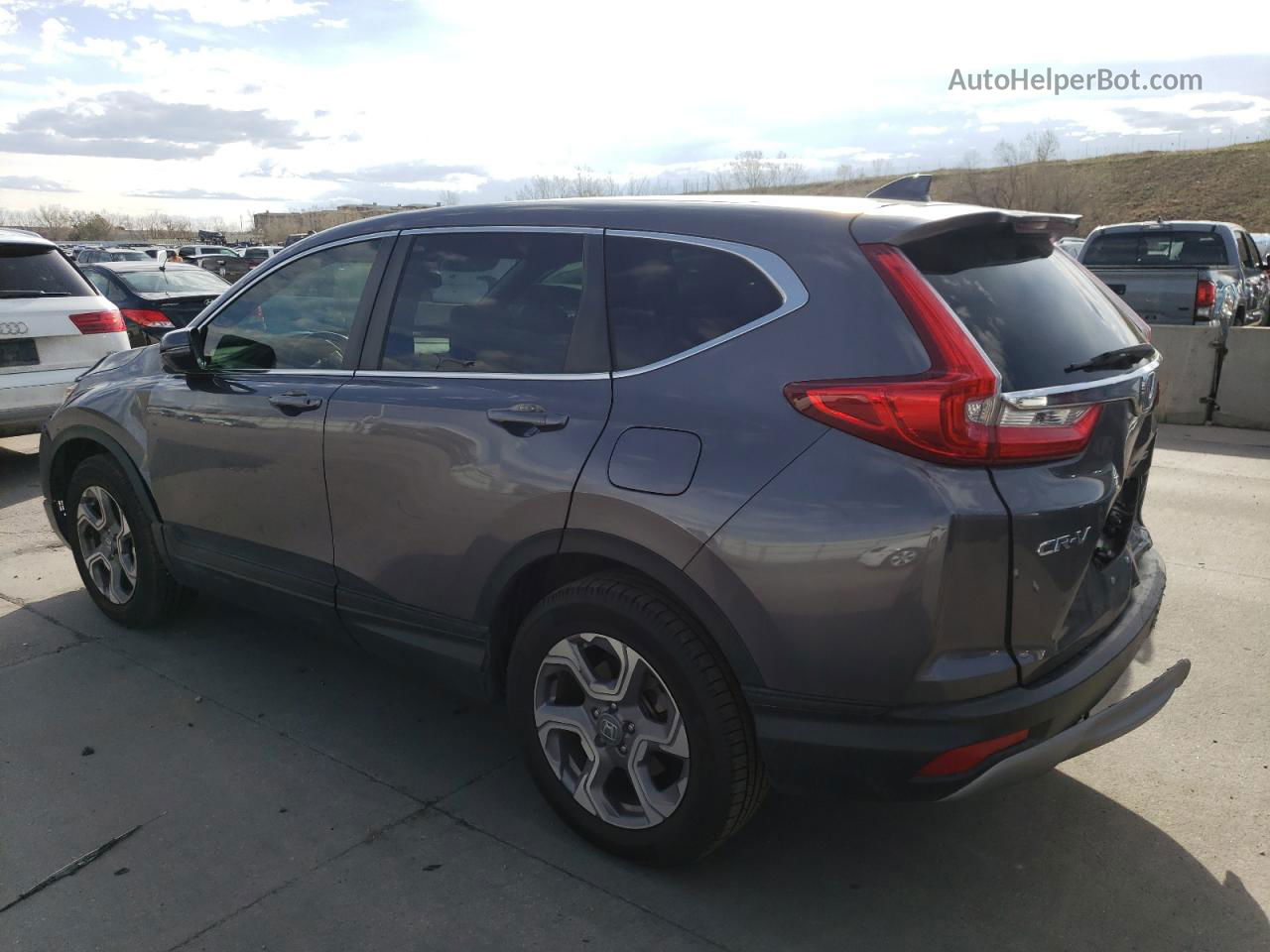 2019 Honda Cr-v Exl Gray vin: 7FARW2H82KE048443