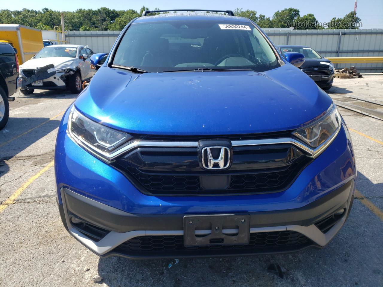 2020 Honda Cr-v Exl Blue vin: 7FARW2H82LE013712