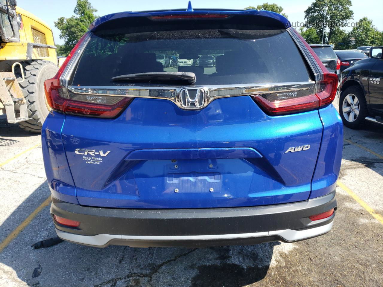 2020 Honda Cr-v Exl Blue vin: 7FARW2H82LE013712