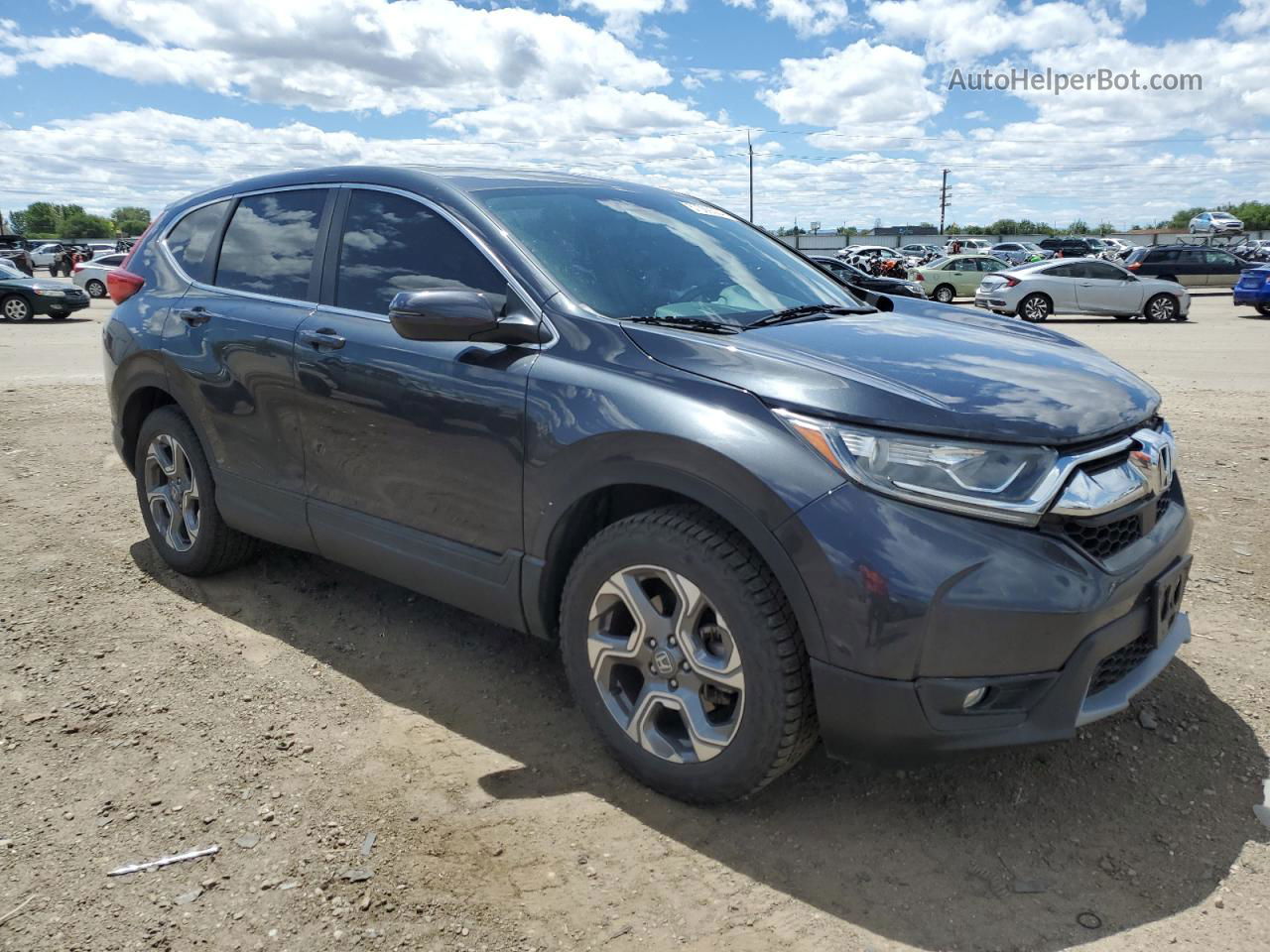 2018 Honda Cr-v Exl Gray vin: 7FARW2H83JE048644