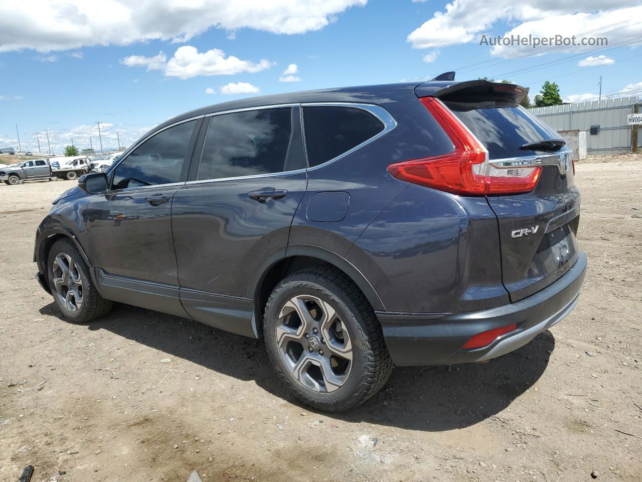 2018 Honda Cr-v Exl Gray vin: 7FARW2H83JE048644