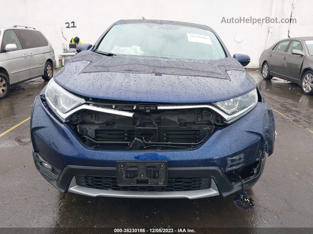 2018 Honda Cr-v Ex-l/ex-l Navi Синий vin: 7FARW2H83JE061345