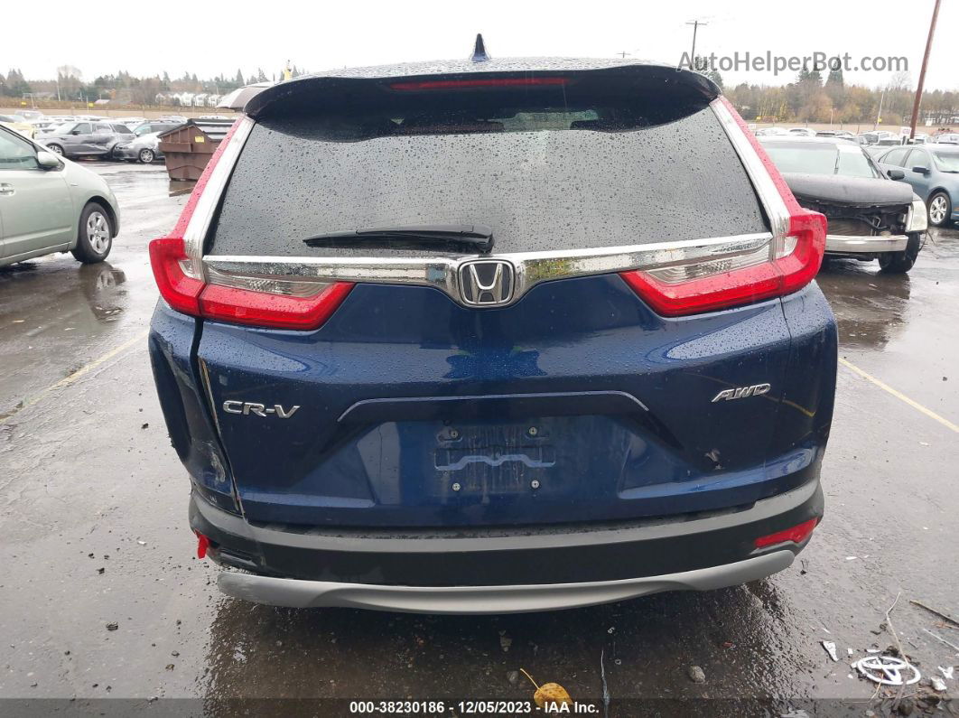 2018 Honda Cr-v Ex-l/ex-l Navi Blue vin: 7FARW2H83JE061345