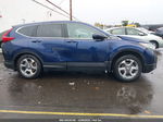 2018 Honda Cr-v Ex-l/ex-l Navi Blue vin: 7FARW2H83JE061345