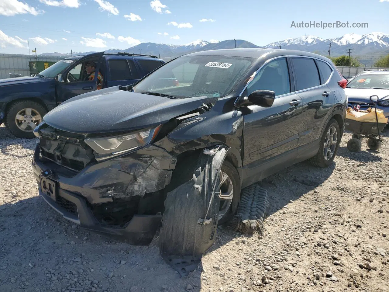 2018 Honda Cr-v Exl Charcoal vin: 7FARW2H83JE070370