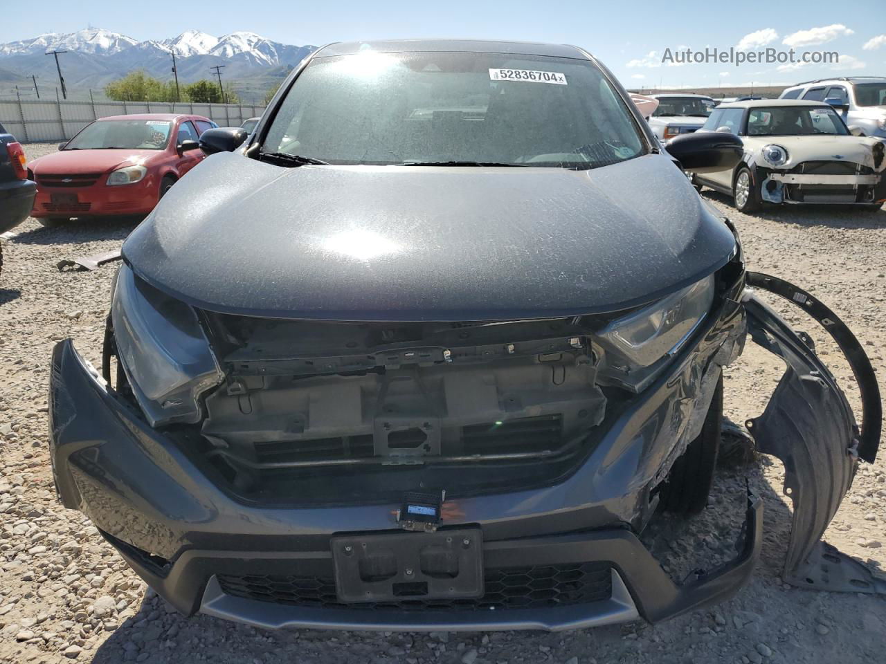 2018 Honda Cr-v Exl Charcoal vin: 7FARW2H83JE070370