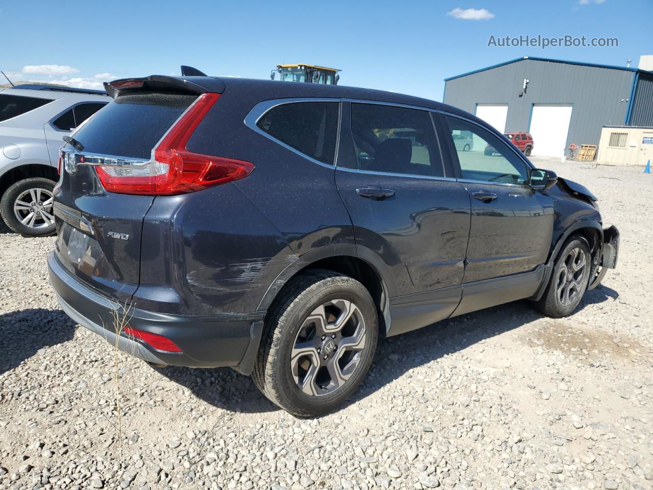 2018 Honda Cr-v Exl Charcoal vin: 7FARW2H83JE070370