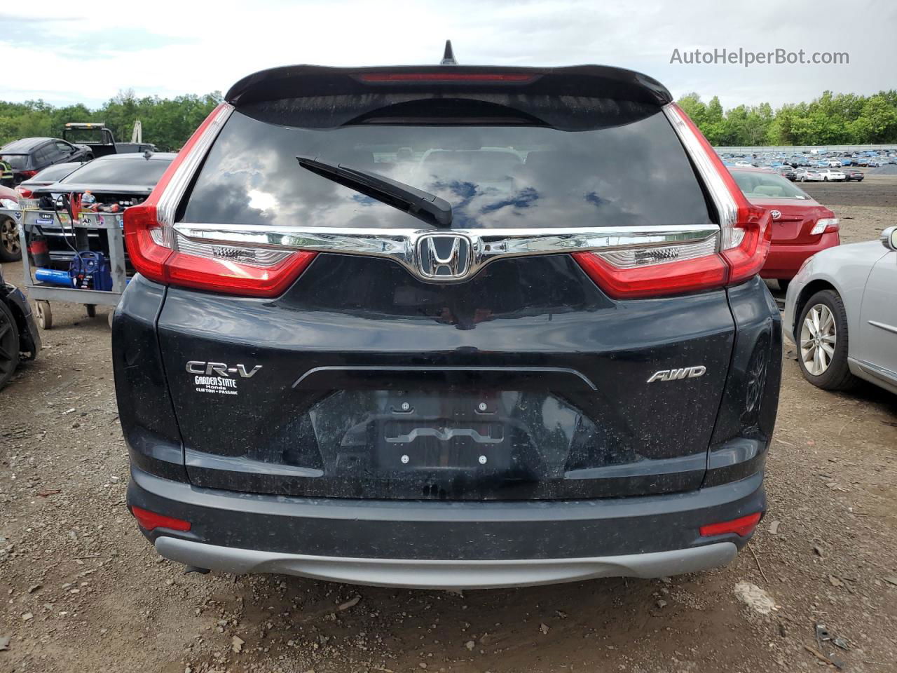 2019 Honda Cr-v Exl Black vin: 7FARW2H83KE063632