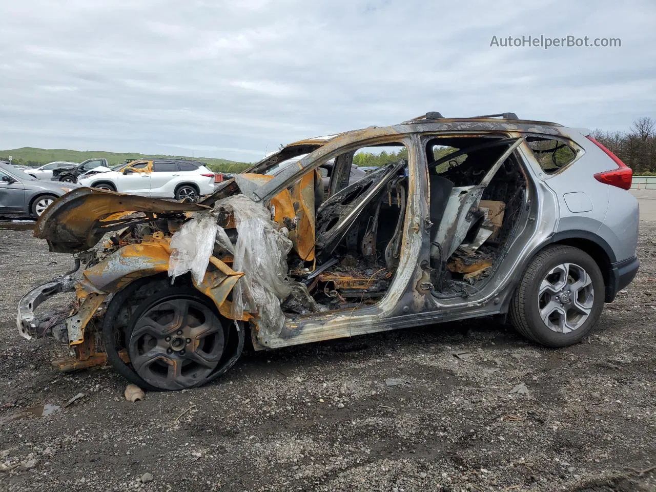 2018 Honda Cr-v Exl Burn vin: 7FARW2H84JE022568