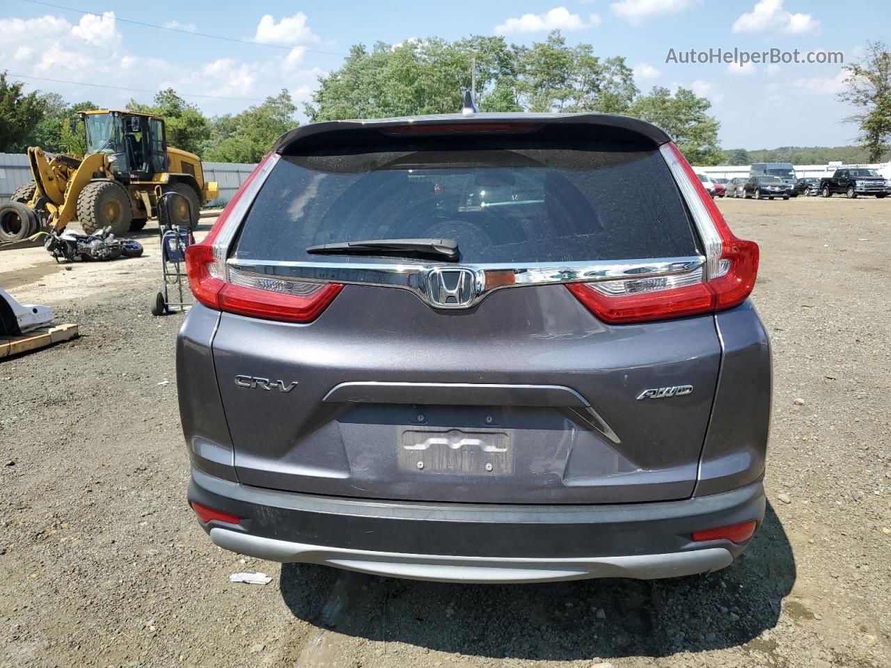 2018 Honda Cr-v Exl Угольный vin: 7FARW2H84JE040388