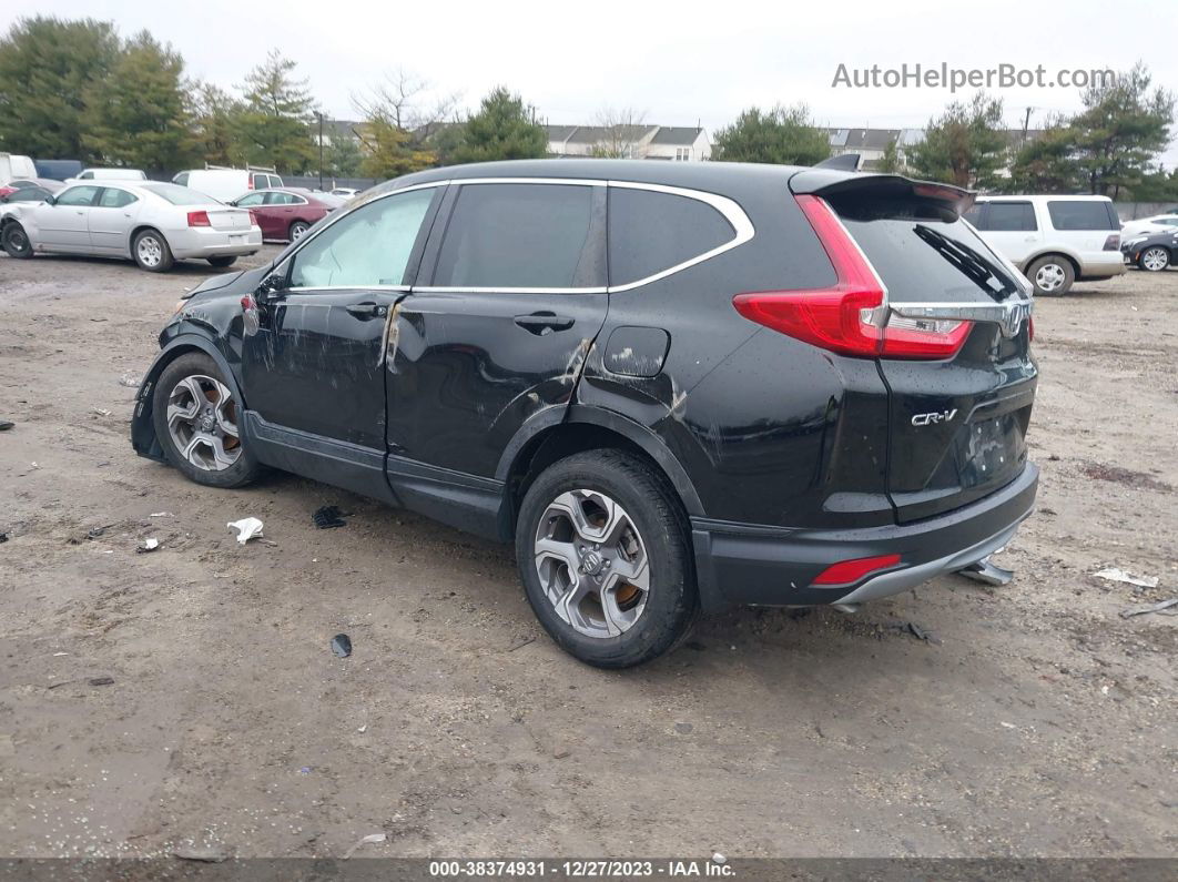 2019 Honda Cr-v Ex-l Black vin: 7FARW2H84KE042529