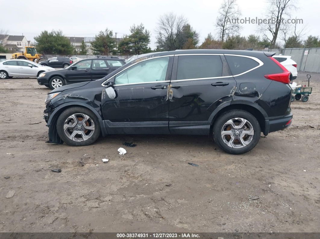 2019 Honda Cr-v Ex-l Black vin: 7FARW2H84KE042529