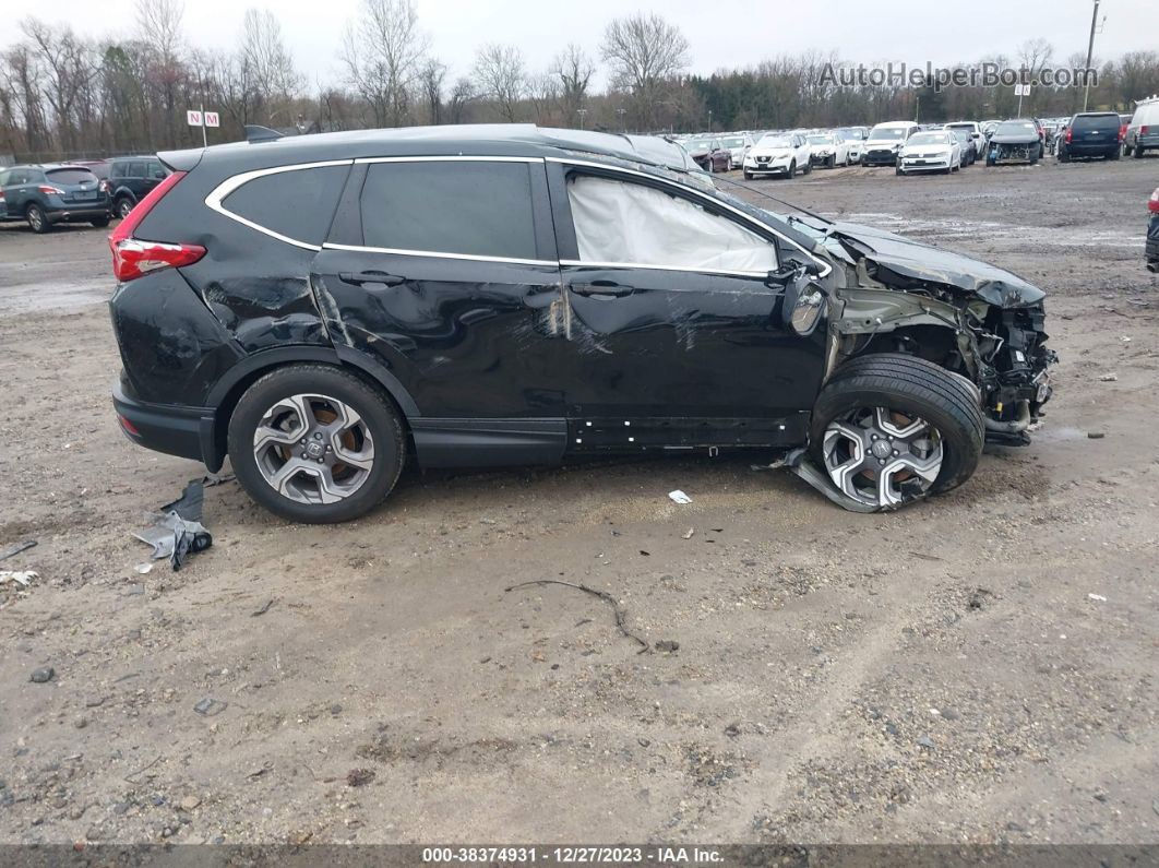 2019 Honda Cr-v Ex-l Black vin: 7FARW2H84KE042529