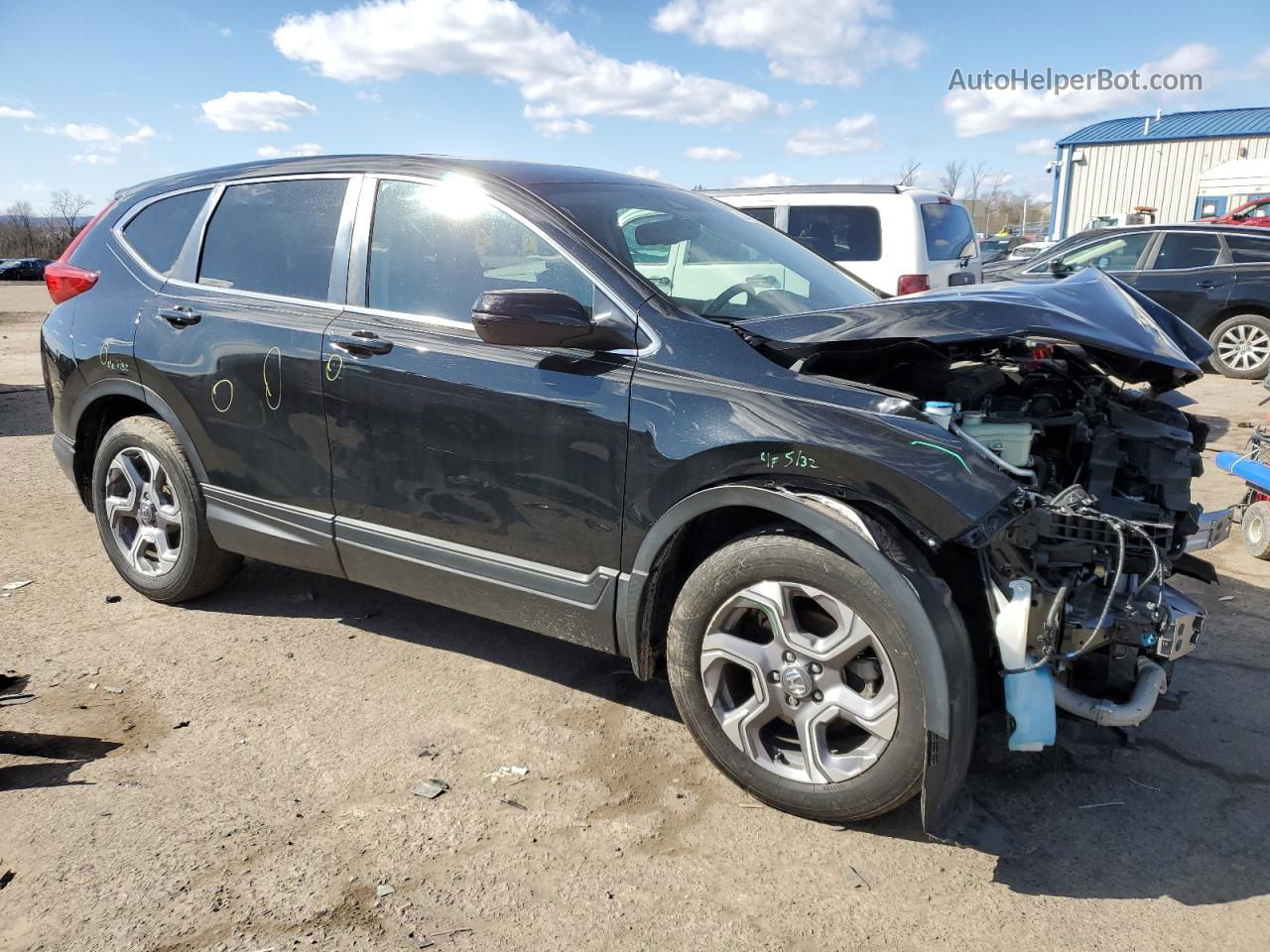 2019 Honda Cr-v Exl Black vin: 7FARW2H84KE056527