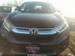 2018 Honda Cr-v Ex-l/ex-l Navi Burgundy vin: 7FARW2H85JE015788