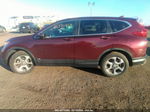 2018 Honda Cr-v Ex-l/ex-l Navi Burgundy vin: 7FARW2H85JE015788