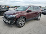 2018 Honda Cr-v Exl Maroon vin: 7FARW2H85JE046801