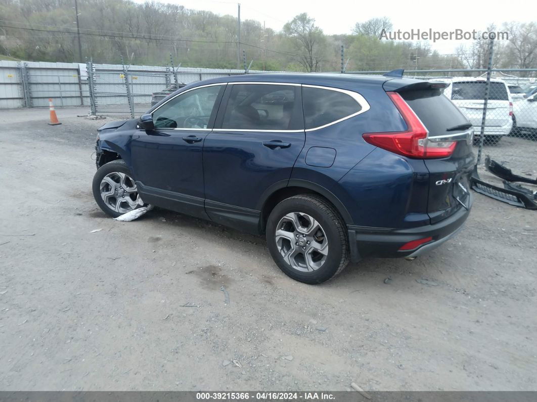 2018 Honda Cr-v Ex-l/ex-l Navi Blue vin: 7FARW2H85JE055031