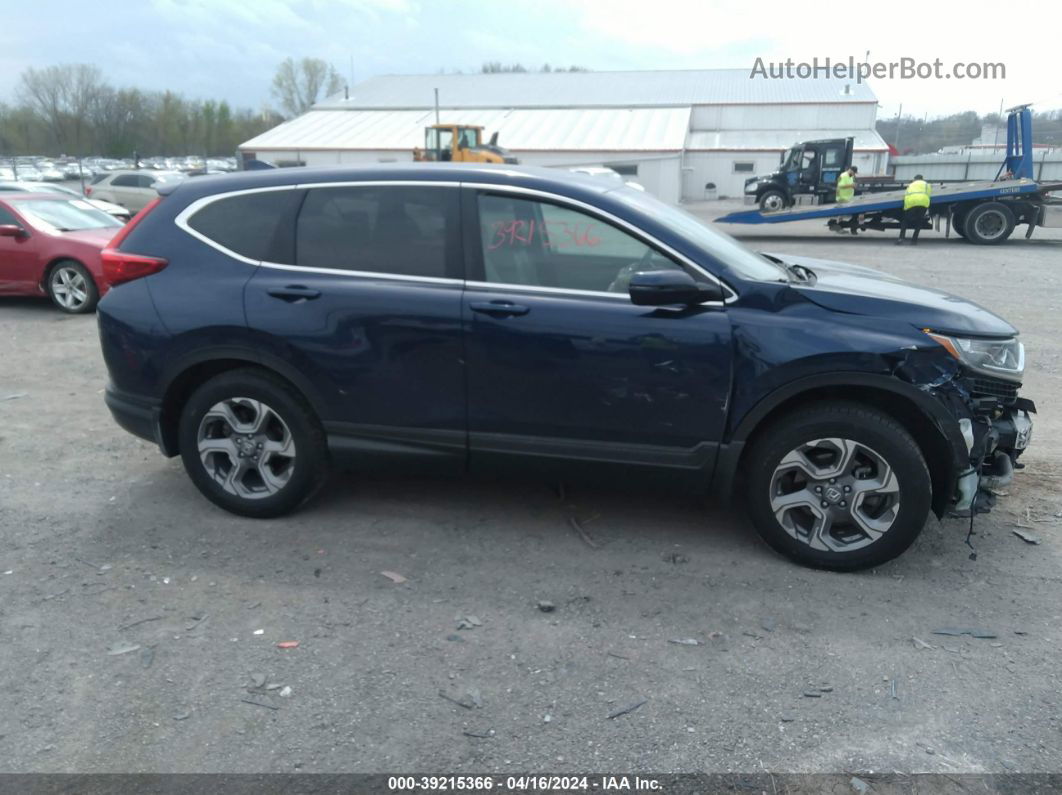 2018 Honda Cr-v Ex-l/ex-l Navi Blue vin: 7FARW2H85JE055031