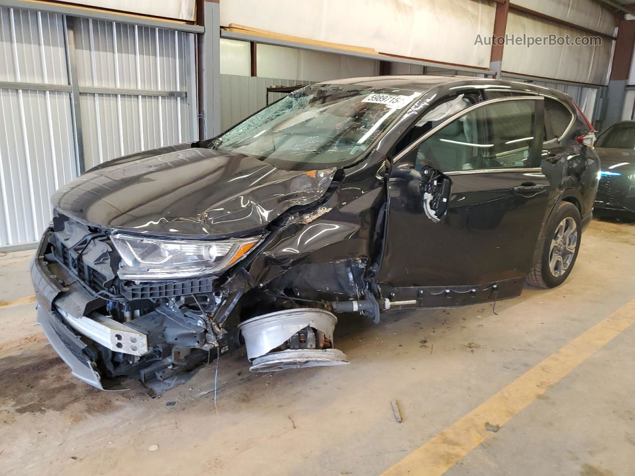 2019 Honda Cr-v Exl Gray vin: 7FARW2H85KE055774