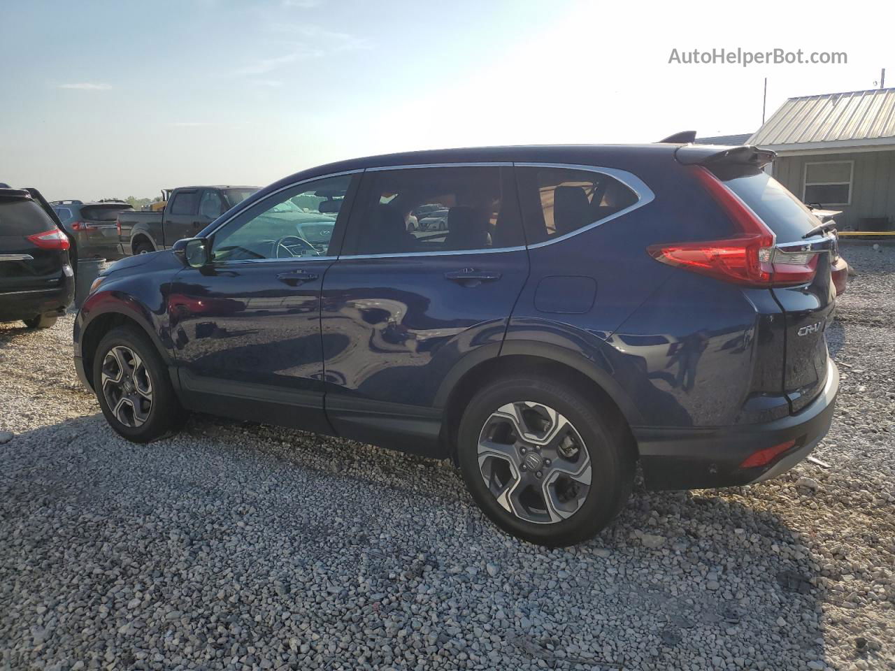 2018 Honda Cr-v Exl Blue vin: 7FARW2H86JE023334