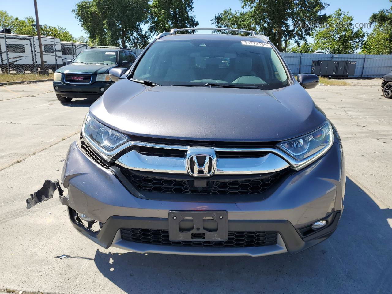 2018 Honda Cr-v Exl Gray vin: 7FARW2H86JE023804