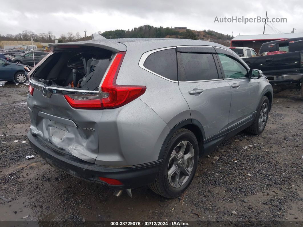 2018 Honda Cr-v Ex-l/ex-l Navi Серебряный vin: 7FARW2H86JE066359