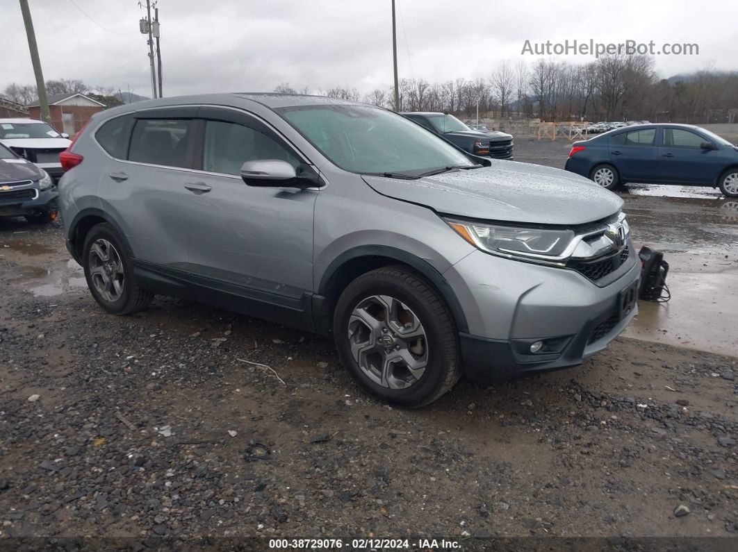 2018 Honda Cr-v Ex-l/ex-l Navi Silver vin: 7FARW2H86JE066359