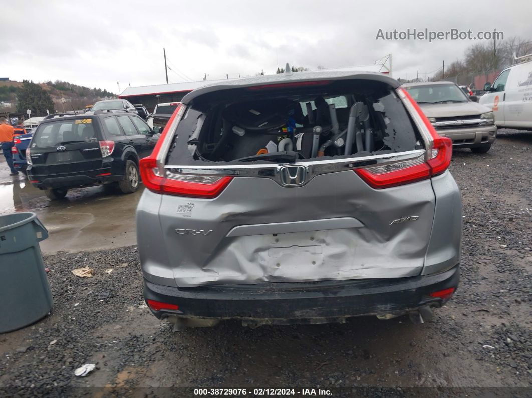 2018 Honda Cr-v Ex-l/ex-l Navi Silver vin: 7FARW2H86JE066359