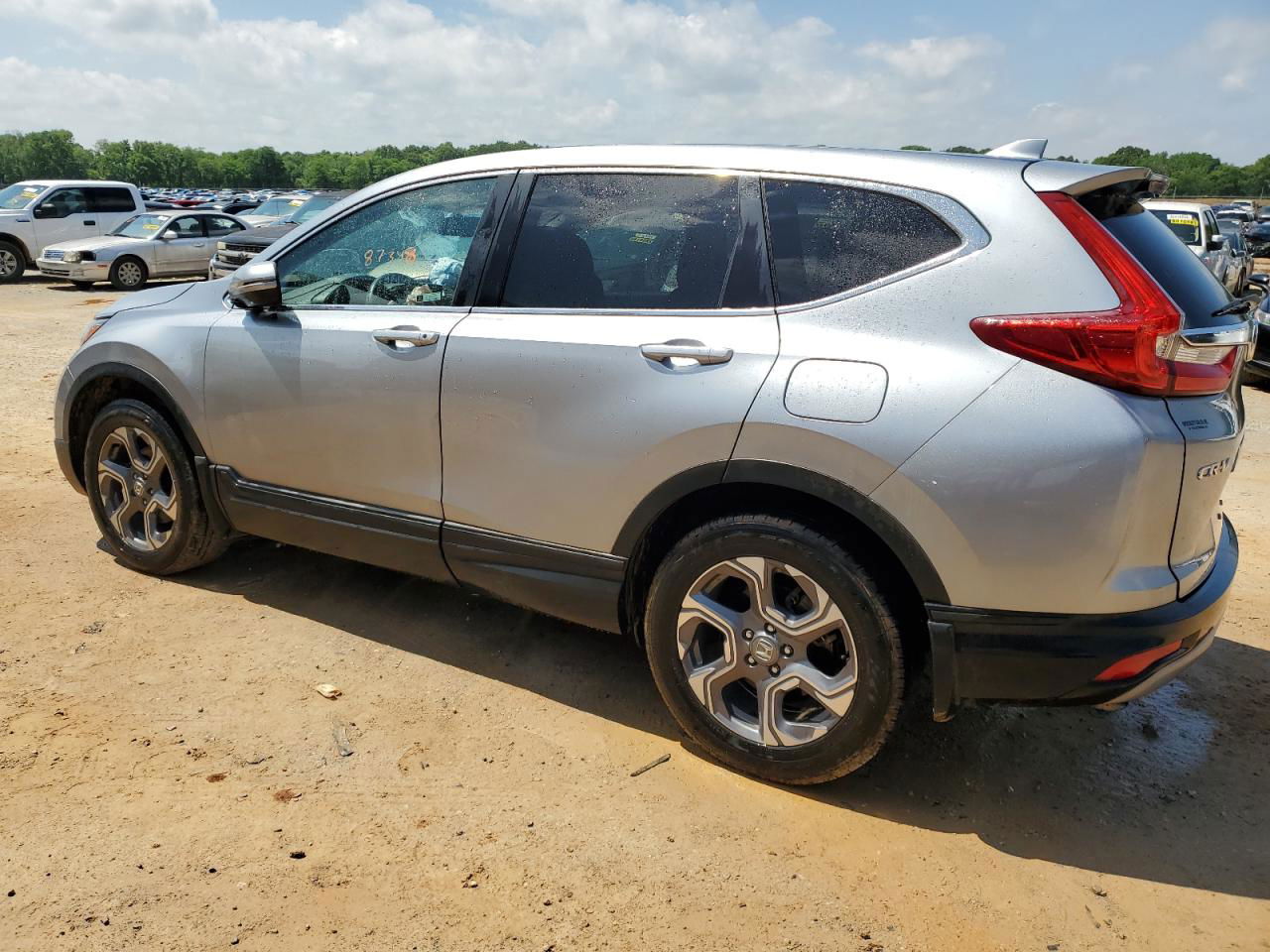 2019 Honda Cr-v Exl Silver vin: 7FARW2H86KE025716